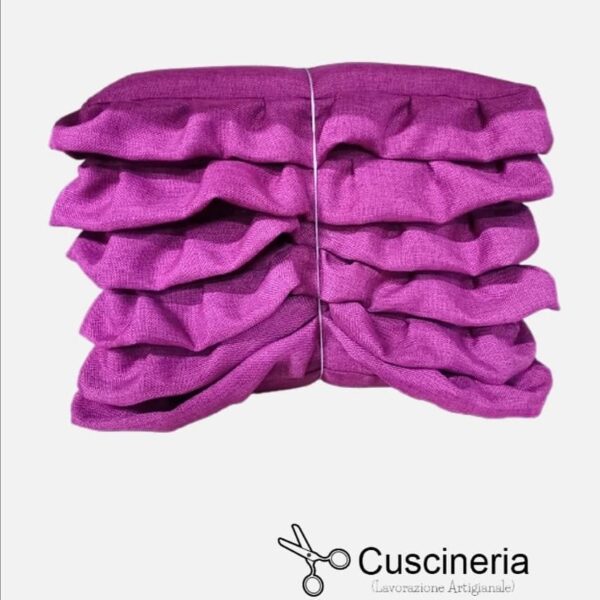 6 Cuscini Per Sedia Tessuto Juta  40 x 40 cm