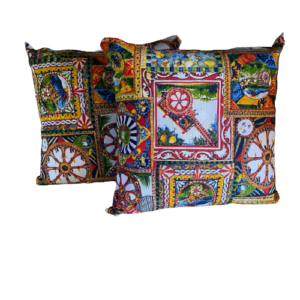 Cuscino Fantasia Siciliana 45x45 cm