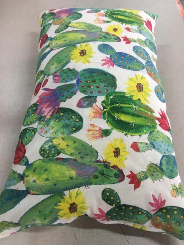 Cuscino Rettangolare Fantasia Cactus 45x67 cm