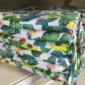 6 Cuscini Per Sedia  Fantasia Cactus  (40 x 40) cm