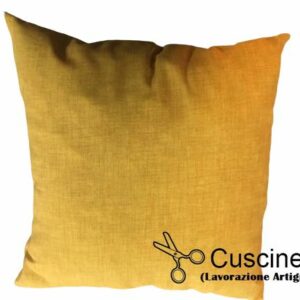 Cuscino Unico Fondo 50x50 cm Giallo