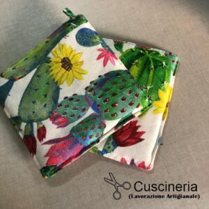 Coppia Presine  Fantasia Cactus