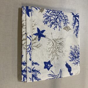 Tessuto Fantasia  Coralli Blu  280x280 cm