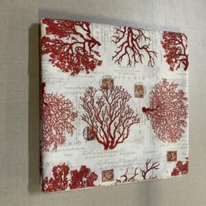 Tessuto Fantasia  Coralli Rossi   280x280 cm