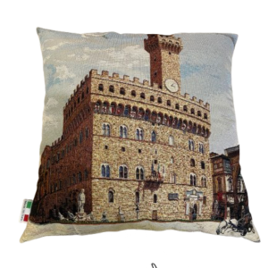 Cuscino  in Gobbelin Palazzo Vecchio Firenze 50x50 cm