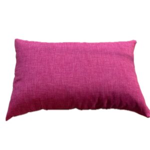 Cuscino Rettangolare Fucsia Cotone 45x67 cm