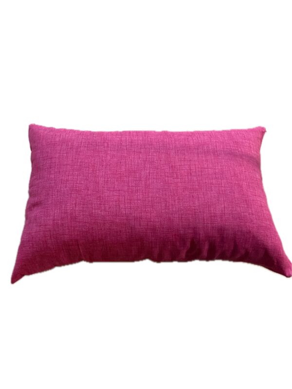 Cuscino Rettangolare Fucsia Cotone 45x67 cm