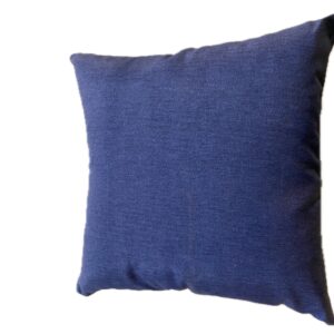 Cuscino Unico Fondo 50x50 cm Blu Jeans