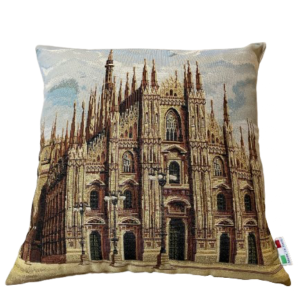 Cuscino  in Gobbelin Duomo di Milano 50x50 cm