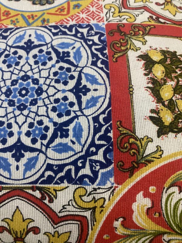 Cuscino 45x45 cm  Maioliche Blu - immagine 2