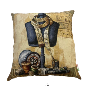 Cuscino  in Gobbelin  Sartoria  50x50 cm