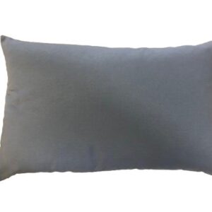 Cuscino Rettangolare Grigio Stoffa Esteril  45x67cm