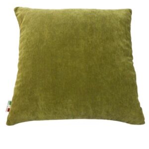 Cuscino in Velluto A Coste Verde 50x50 cm